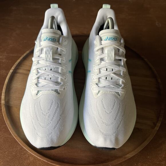 ASICS GT 2000 13 FF Blast White Blue Mint Womens 10 Road Running Shoes Sneakers - Picture 10 of 16